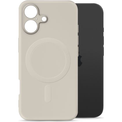 My Style Protective Flex iPhone 17 MagSafe Hülle Flexibles TPU Backcover - Antique White