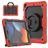 Mobigear RingGuard iPad 9 (2021) Hülle Kunststoff,Silikon Backcover + Ständer - Schwarz / Rot