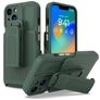 Mobigear Explorer iPhone 14 Plus Hülle Hardcase Backcover Stoßfest mit Ständer - Grün
