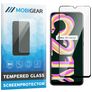 Mobigear Premium Realme C21Y Panzerglas Gehärtetes Glas Displayschutz - Hüllenfreundlich - Schwarz