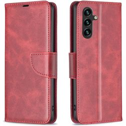 Mobigear Excellent Samsung Galaxy A56 Hülle Klapphülle Geldbörse - Rot