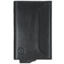 Valenta Card Case Plus Echtleder Kartenetui - 7 Karten - Schwarz