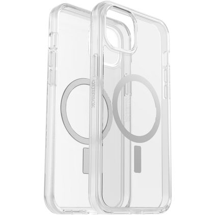 OtterBox Symmetry Plus Durchsichtig iPhone 14 Plus MagSafe Hülle Hardcase Backcover Stoßfest - Transparent