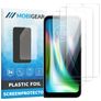 Mobigear Motorola Defy (2021) Displayschutz Schutzfolie - Hüllenfreundlich (3er Pack)