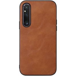 Mobigear Excellent Sony Xperia 1 V Hülle Hardcase Backcover - Braun