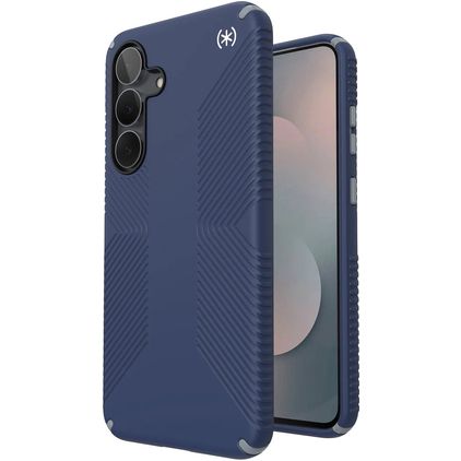 Speck Presidio2 Grip Samsung Galaxy S25 FE MagSafe Hülle Hardcase Backcover Stoßfest - Coastal Blue