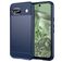Mobigear Brushed Slim Google Pixel 8a Hülle Flexibles TPU Backcover - Blau