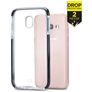 Mobilize Shatterproof Samsung Galaxy A3 (2017) Hülle Hardcase Backcover Stoßfest - Transparent / Schwarz