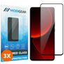 Mobigear Premium Xiaomi 13T Panzerglas Gehärtetes Glas Displayschutz - Hüllenfreundlich - Schwarz (3er Pack)