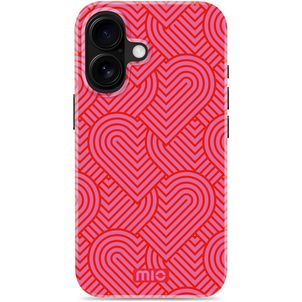 MIO iPhone 16 MagSafe Hülle Hardcase Backcover - Wild Hearts