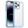 Mobigear Crystal iPhone 14 Pro Max Hülle Hardcase Backcover - Transparent / Blau