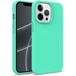 Mobigear Bio iPhone 14 Plus Hülle Umweltfreundliches Backcover - Grün