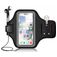 Mobigear Go Active Handyhalterung Joggen Samsung Galaxy A22 5G Sporthülle Neopren Sportarmband - Schwarz