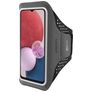 Mobiparts Comfort Fit Handyhalterung Joggen Samsung Galaxy A13 4G Sporthülle Neopren Sportarmband - Schwarz