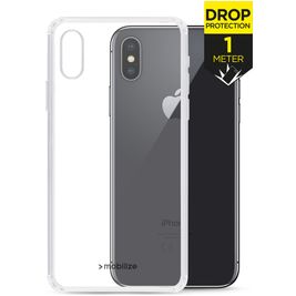 Mobilize Naked Protection Durchsichtig iPhone XS Hülle Hardcase Backcover Stoßfest - Transparent