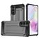 Mobigear Outdoor Samsung Galaxy A35 Hülle Hardcase Backcover Stoßfest - Grau