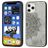 Mobigear Mandala iPhone 12 Pro Max Hülle Hardcase Backcover - Grau