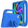 Mobigear AeroArmor Lenovo Tab P12 Tablet Hülle für Kinder mit Tragegriff + Stifthalter - Blau