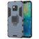 Mobigear Armor Ring Huawei Mate 20 Pro Hülle Hardcase Backcover Stoßfest mit Ringhalter - Marineblau