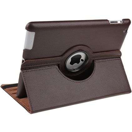 Mobigear DuoStand iPad 4 (2012) Hülle Drehbare Klapphülle - Braun