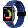 Mobigear Braided Mag Nylon Apple Watch Armband Magnetverschluss - 42/41/40/38 mm - Blau