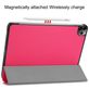 Mobigear Tri-Fold iPad Pro 11 Zoll (2022) Hülle Klapphülle - Magenta