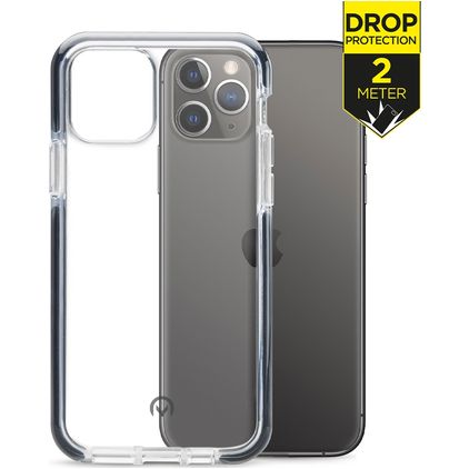 Mobilize Shatterproof iPhone 11 Pro Max Hardcase Backcover Shockproof - Transparent / Schwarz