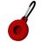 Mobigear Circle Key Apple AirTag Hülle Flexibles TPU Schlüsselanhänger - Rot