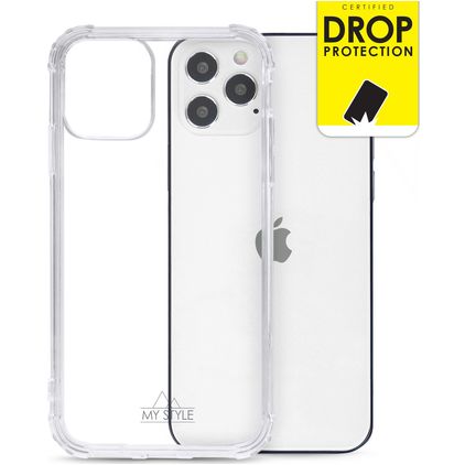 My Style Protective Flex Durchsichtig iPhone 12 Pro Hülle Flexibles TPU Backcover Stoßfest - Transparent
