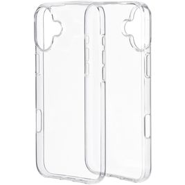 Mobiparts Classic Durchsichtig iPhone 16 Plus Hülle Flexibles TPU Backcover - Transparent