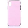 Mobigear Excellent iPhone XS Max Hülle Flexibles TPU Backcover - Pink