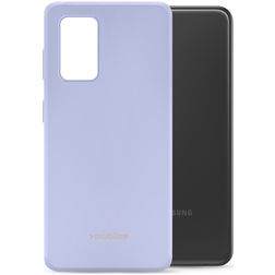 Mobilize Rubber Gelly Samsung Galaxy A13 4G Hülle Flexibles TPU Backcover - Pastel Purple