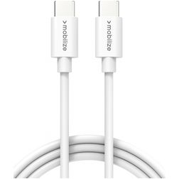 Mobilize USB-C auf USB-C Kabel 1 m - Weiß
