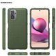 Mobigear Rugged Shield POCO M5s Hülle Flexibles TPU Backcover Stoßfest - Grün
