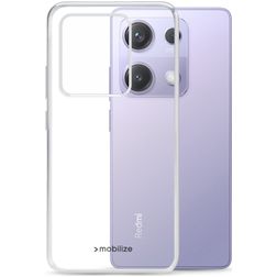 Mobilize Gelly Case Durchsichtig Xiaomi Redmi Note 14S Hülle Flexibles TPU Backcover - Transparent