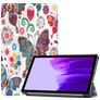 Mobigear Tri-Fold Samsung Galaxy Tab A7 Lite Hülle Klapphülle - Schmetterling