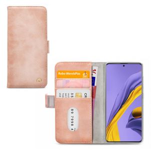Mobilize Elite Gelly Samsung Galaxy A71 Hülle Klapphülle - Soft Pink