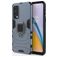 Mobigear Armor Ring OnePlus Nord 2 Hülle Hardcase Backcover Stoßfest mit Ringhalter - Blau