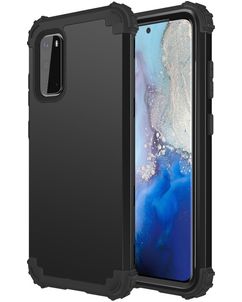 Mobigear Ultra Tough Samsung Galaxy S20 Hülle Hardcase Backcover Stoßfest - Schwarz