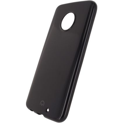 Mobilize Gelly Motorola Moto X4 Hülle Flexibles TPU Backcover - Schwarz