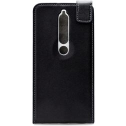 Mobilize Classic Gelly Nokia 6.1 Hülle Klapphülle - Schwarz