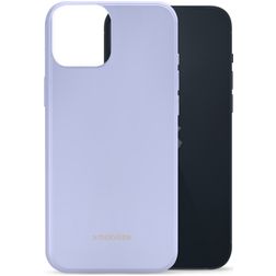 Mobilize Rubber Gelly iPhone 14 Plus Hülle Flexibles TPU Backcover - Pastel Purple