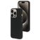 Mobiparts iPhone 15 Pro Silikon Hülle Backcover - Schwarz