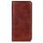 Mobigear Classic Elegance OPPO A74 5G Hülle Klapphülle Geldbörse - Braun