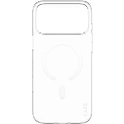 CARE by PanzerGlass SL1M Durchsichtig iPhone 17 Pro Max MagSafe Hülle Hardcase Extra Dünn Backcover - Transparent