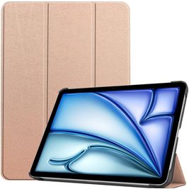 Mobigear Tri-Fold iPad Air 13 Zoll (2024) Hülle Klapphülle - Roségold