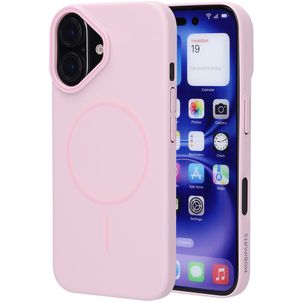 Mobiparts Slim Line iPhone 16 MagSafe Hülle Hardcase Backcover - Blush Pink