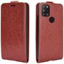 Mobigear Alcatel 3X (2020) Hülle Flipcase - Braun