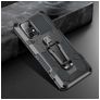 Mobigear Armor Stand Samsung Galaxy A52s 5G Hülle Hardcase Backcover Stoßfest mit Ständer - Grau