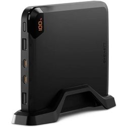Cygnett VertPWR 4 USB Powerbank 25.000 mAh Power Delivery 100W - Schwarz